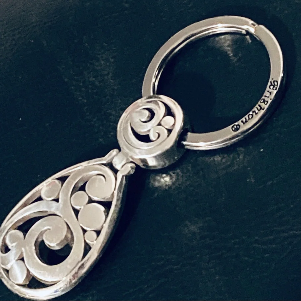 Brighton Contempo key fob silver plated - Picture 12 of 14